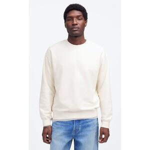 Madewell | NWT The McCarren Crewneck Sweatshirt Vintage Ivory | Sz M